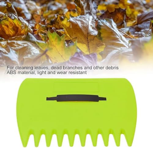 Generic Leaf Scoops Large Size Hand Rake Claws 2 Pcs Leaf Scoop Fallen Leaves Grabber Dead Branches Claw Plastic Hand Rake for Garden Lawn
