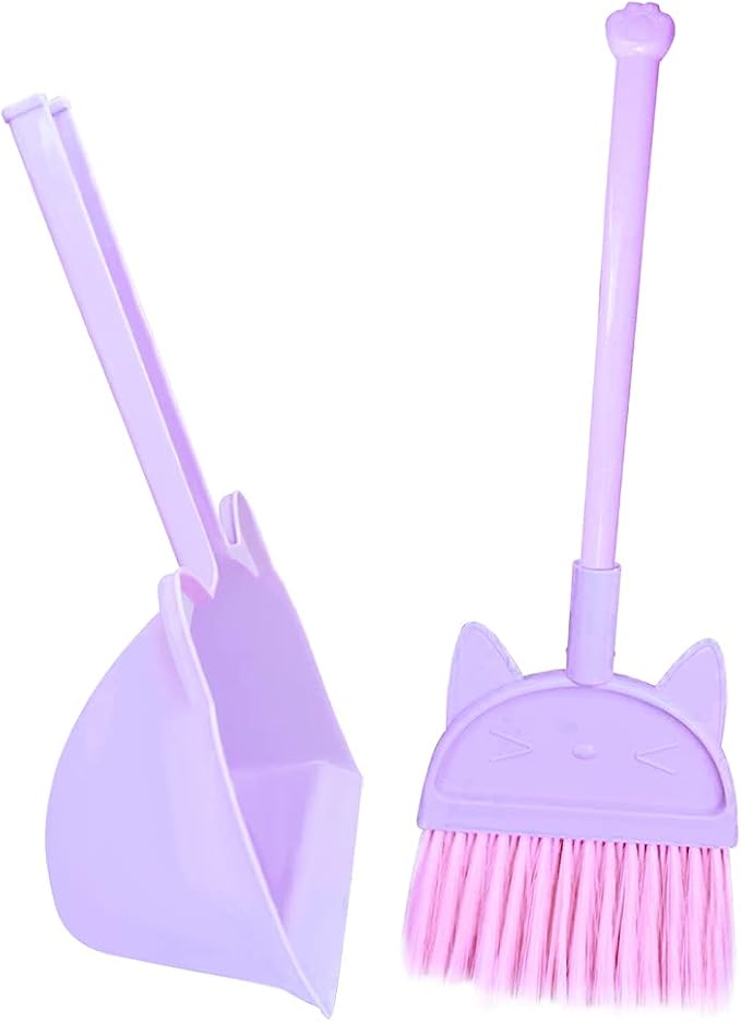 Kids Mini Broom Toy Cleaning Set Combo for Boy Girl Toddler Play Toys…