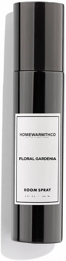 Gardenia Room Spray – 5.07 oz (150 ml) Scented Air Freshener Odor Eliminator Spray for Home, Office & Linen – Long-Lasting Aromatherapy Mist for Bedding, Pillows & Fabrics – Luxurious Home Fragrance