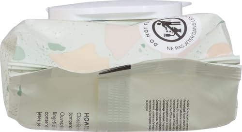 The Honest Company Hypoallergenic Multi-Use Baby Wipes for Sensitive Skin, Geo Mood, 60 Count (Pack of 12)