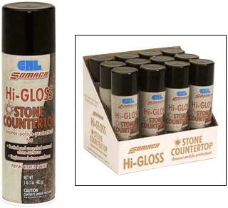 Somaca Hi-Gloss Stone Countertop Cleaner - 17 oz. Can
