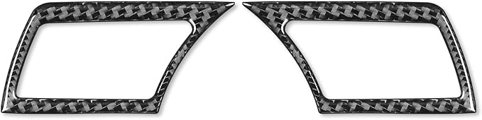 Real Carbon Fiber Trim for Infiniti Accessories | for G35 G37 G25 Q60 Q40 2007-2015 X S Sedan Speedometer Dimmer Light Control Interior Thick Overlay Decal