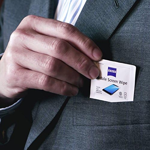 ZEISS Pre-Moistened Wipes, Screen Cleaner, 120 Count (Pack of 8)