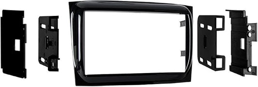Metra 95-6531HG 2015- Ram Promaster City Vehicles Double-DIN Radio Dash Kit (High Gloss Black) | Precision-molded ABS trim panel, factory-style finish, secure head unit install, gap-free OEM look, van stereo upgrade
