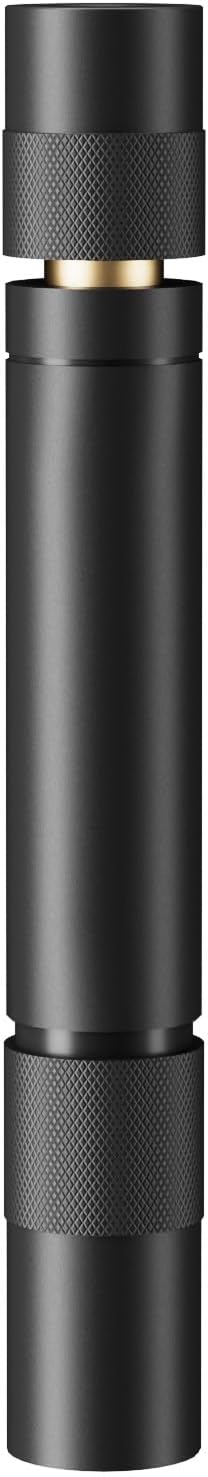 RESTMO Water Hose Nozzle, Heavy Duty Garden Hose Sprayer Nozzle for Outdoor | Metal Hose Nozzle, Anti-Rust Coating, Leak-proof, Adjustable 3 Spray Patterns, Ideal for Patios & Floors & Cars, Black