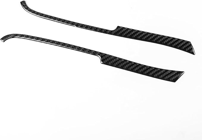 Real Carbon Fiber Trim for Cadillac CTS Accessories | for 2008 2009 2010 2011 2012 2013 Center Console Side Strip Sticker Interior Thick Overlay Decal