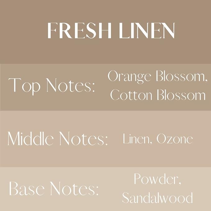 River Birch Fresh Linen Scented Linen and Room Spray | Home Fragrance | 4 oz Glass Amber Bottle | Luxury Signature Scent | Handmade in Texas