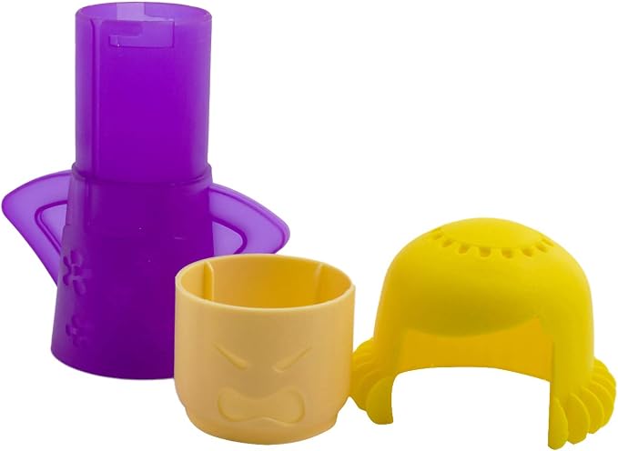 Microwave Cleaner Steam Angry mama Easily Cleans the Crud In Minutes. Fast Action Steam Kitchen Gadget,Just Add Vinegar and Water (purple)