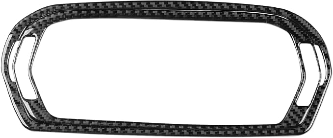 Real Carbon Fiber Speedometer Decals Fit for Audi A3 8Y S3 2021-2025 | Speedometer Surround Trim | Accessories | Anti-scratch | Self-adhesive