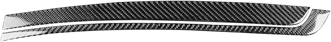 Real Carbon Fiber Trim for Honda CRV Accessories | for CR-V 2012 2013 2014 2015 2016 Passenger Dashboard Decorative Strip Sticker Interior Thick Overlay Decal