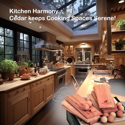 Cedar Blocks for Closet 65 pcs: 30 hangups & 35 Balls. Aromatic Cedar for Closets, Natural Aromatic Hangers & Drawer Fresheners, Chemical-Free Protection for Cherished Fabrics.
