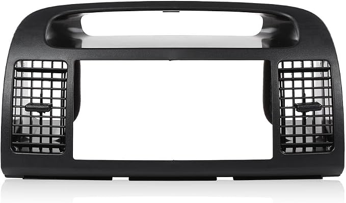 DOTCOM Dash Radio Bezel AC Air Vents Trim Fit Toyota Camry 2002-2006 Balck