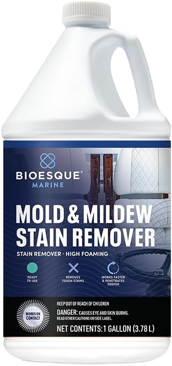 Bioesque Marine Mold & Mildew Stain Remover, 1 Gallon (Pack of 1)