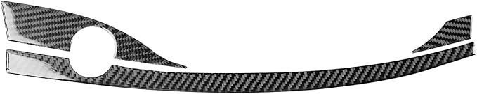 Real Carbon Fiber Trim for Honda CRV Accessories | for CR-V 2012 2013 2014 2015 2016 Central Control Panel Cover Sticker Interior Thick Overlay Decal