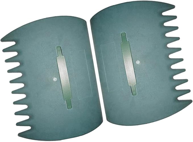 2 Pair Leaf Scoops Hand Rakes - Large Size, Durable Ergonomic Leaf Scoops for Easy Leaf Picking - Multipurpose for Leaves, Lawn Debris, and Trash Pick Up - Great for Outdoor Use