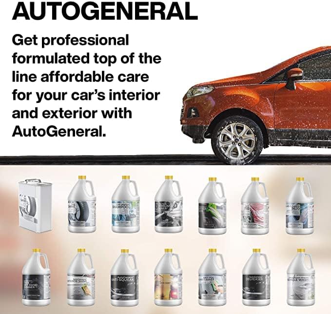 AutoGeneral Interior Shine Car Polish - Auto Detailing - Shine and Protect Car Vinyl, Plastic, and Rubber - Commercial & Residential Use - 55 Gallon Drum