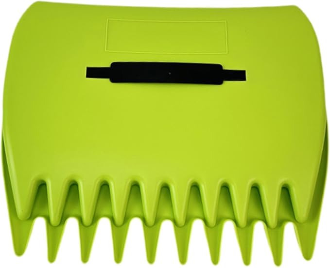 Leaf Grabber Adjustable Handle Yard Leaf Picker Garden Hand Rakes Claw Multipurpose Lightweight Tool Suitable for Collecting Debris Farm Lawn Outdoor, Green