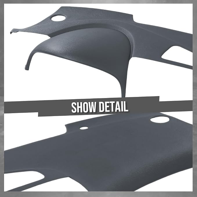 G-PLUS TPE Dash Board Cover Light Dashboard Cap Compatible with Acura TL 2004 2005 2006 2007 2008 Grey