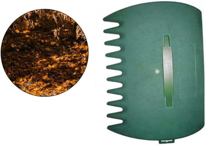 Garden Rakes,Leaf Rake Scoops Garden Cleaning Rubbish Leaf Collector Grabs with Leaf Claws for Weed Easy Picking Up