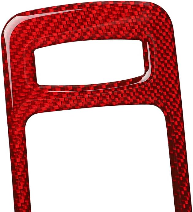 Real Carbon Fiber Trim for Ford Mustang Accessories | for 2009 2010 2011 2012 2013 2014 Inner Door Handle Bowl Frame Cover Interior Thick Overlay Decal