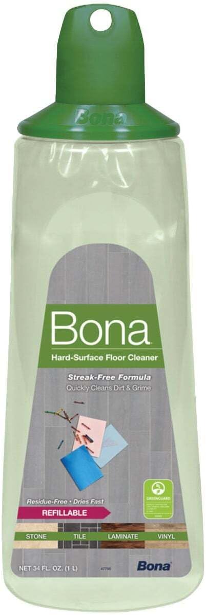 Bona Multi-Surface Hard Floor Cleaner Spray Mop Cartridge - 34 fl oz