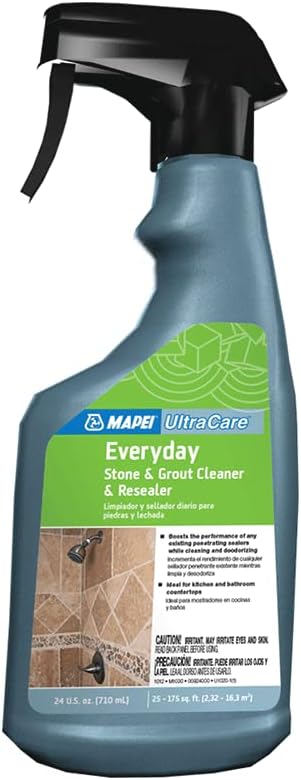 Mapei UltraCare Everyday Stone & Grout Cleaner & Resealer 24oz