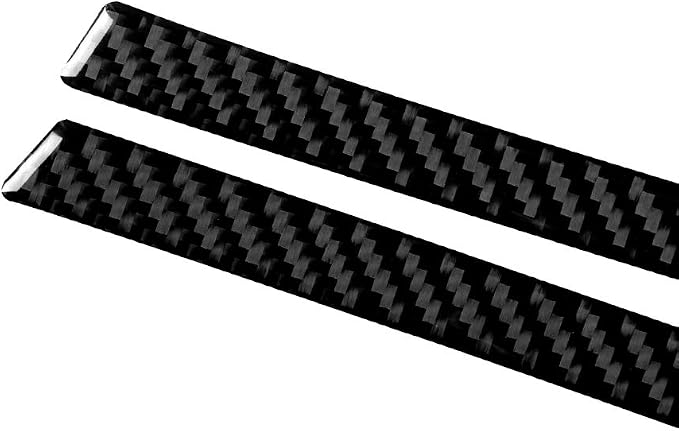 Real Carbon Fiber Trim for Audi Accessories | for B9 A4 S4 A5 S5 2020-2025 / RS5 2021-2025 Door Handle Panel Interior Thick Overlay Decal - B