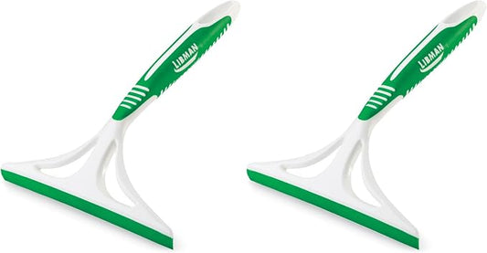 Libman 1070 Window Squeegee with Ergonomic Handle (Pack of 2)