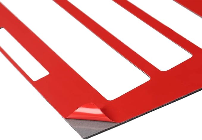 Real Carbon Fiber Trim for Ford Mustang Accessories | for 2009 2010 2011 2012 2013 2014 Navigation Control Panel GPS Display Cover Interior Thick Overlay Decal