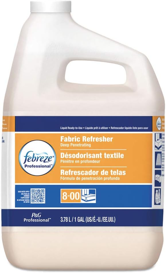 Febreze 33032 Professional Fabric Refresher Deep Penetrating, Fresh Clean, 1 Gal, 3/carton