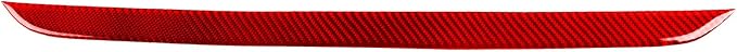 Real Carbon Fiber Accessories Compatible with Chevy Malibu 9th Gen 2016 2017 2018 2019 2020 2021 2022 2023 2024 Car Exterior Trim Stickers Rear High Mount Stop Light Decals