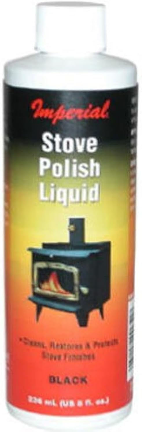 Imperial Manufacturing KK0057 Stove Polish Liquid 8Oz