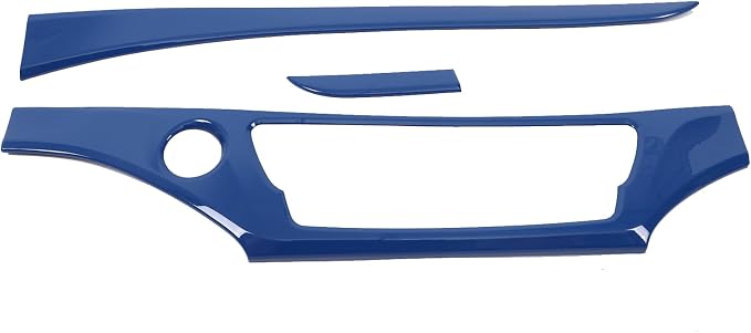 Center Console Dashboard Panel Strip Trim for Honda Pilot 2016-2022 Interior Decorative Cover Protector Accessories Anti Scratch ABS Material (Blue)