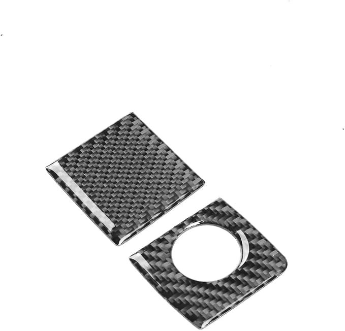 Real Carbon Fiber Trim for Toyota Camry Accessories | for 2012 2013 2014 Co-Pilot Storage Box Stitch Frame Sticker Interior Thick Overlay Decal