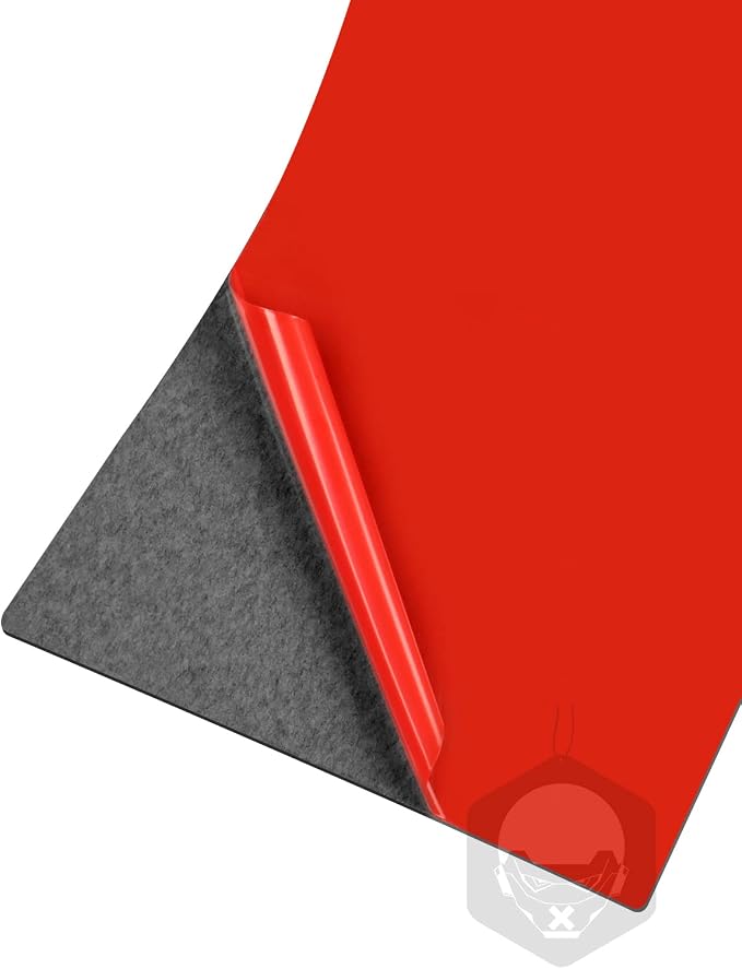 Red Real Carbon Fiber Trim for Nissan Rogue Accessories | for 2014-2020 / Rogue Sport 2017-2022 Storage Box Cover Sticker Interior Thick Overlay Decal