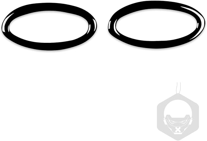 Glossy Bright Piano Black Car Headframe Light Panel Indicator Light Ring Frame Sticker Exterior Trim Compatible with Toyota Corolla 2009 2010 2011 2012 2013 Auto Trim Accessories