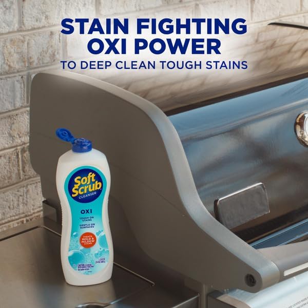 Soft Scrub Oxi Cleanser, 24 Ounce, (Pack of 3) | Pack of 3