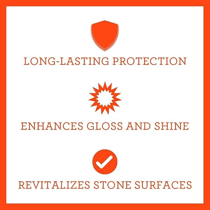 TriNova Granite Cleaner with Sealer and Protectant Bundle