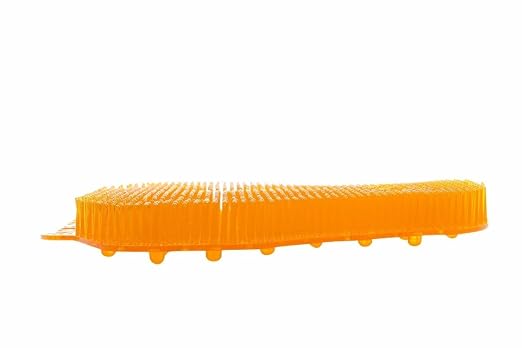 Diversey Ekcos EKS-13C-12 ekcoscreen 60 Day Premium Anti-Splash Urinal Screen, Deodorizer for Cleaner Restrooms, Citrus Scent, Orange, 12-Screens