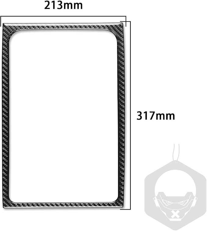 Real Carbon Fiber Trim for Audi 80A Q5 Accessories | for SQ5 2018-2025 Dash Center Console Organizer Armrest Stroage Box Frame Cover Sticker Interior Thick Overlay Decal