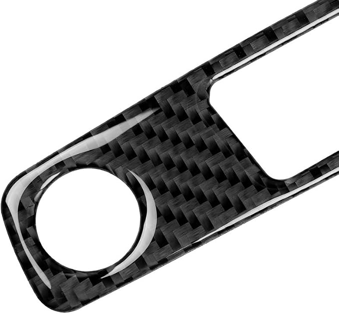 Real Carbon Fiber Trim for Audi Accessories | for B9 A4 S4 A5 S5 2020-2025 / RS5 2021-2025 Center Console Volume Control Frame Interior Thick Overlay Decal
