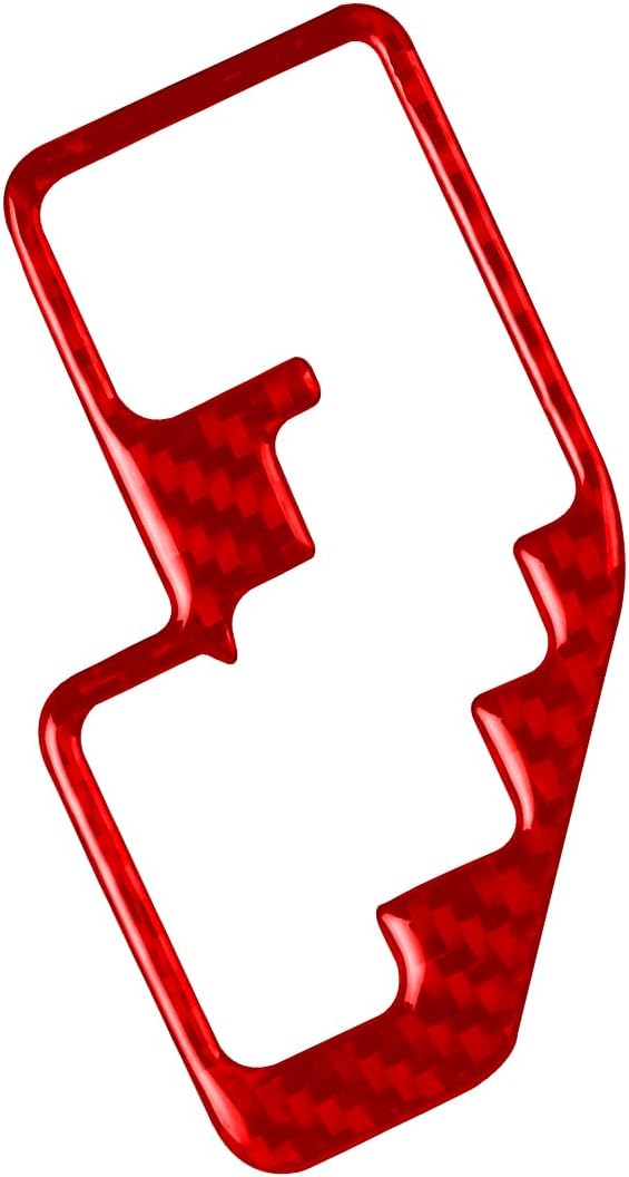 Real Carbon Fiber Trim for Toyota Camry Accessories | for 2012 2013 2014 Center Control Gear Shift Decoration Panel Frame Interior Thick Overlay Decal