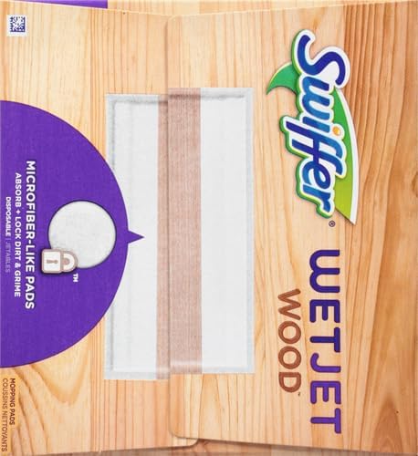 Swiffer WetJet Mops for Floor Cleaning, Hardwood Floor Cleaner Spray Mop Pad Refill, 20 Count