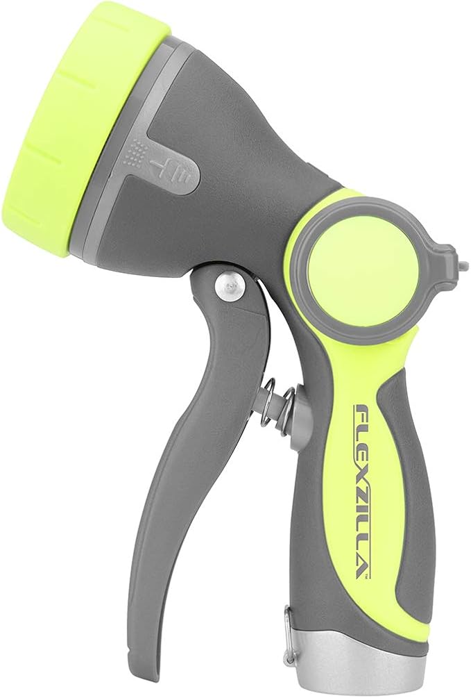 Flexzilla Heavy Duty Pistol Grip Garden Hose Nozzle Sprayer with Comfortable Grip & Durable Construction