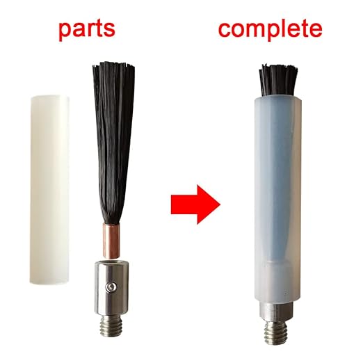 M6/M8/M10 Brush Set for MIG/TIG Weld Cleaner Stainless Steel Polishing Electrolytic Processor，10pcs Brush + 1pcs Brush Head Connector (Stainless Steel, M8)
