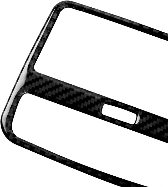 Real Carbon Fiber Trim for Audi Accessories | for B9 A4 S4 A5 S5 2020-2025 / RS5 2021-2025 Rear Air Vent Frame Interior Thick Overlay Decal