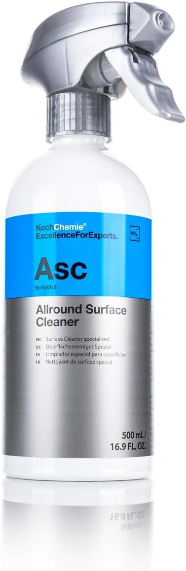 KOCHCHEMIE - Allround Surface Cleaner - Great for the Car and Home; Clean Finger Prints, Dust, Grease, Dirt, Etc. Streak-Free, Safe on Plastic, and Other Smooth Surfaces (500 milliliters)