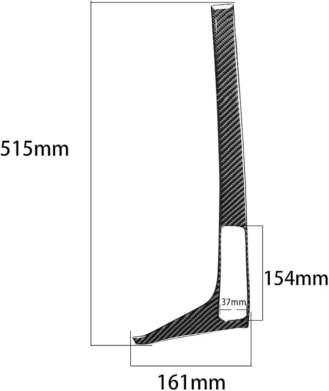 Real Carbon Fiber Trim for Audi Accessories | for B9 A4 S4 A5 S5 2020-2025 / RS5 2021-2025 Center Console Gear Shift Side Panel Frame Interior Thick Overlay Decal