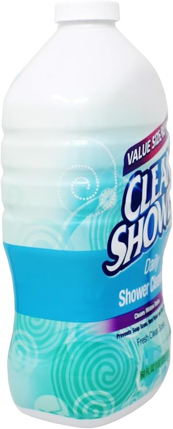 2 Set / Clean+Shower++No+Scent+Basin+Tub+and+Tile+Cleaner++60+oz.+Liquid