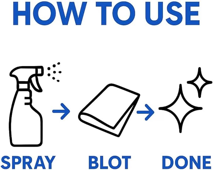 Magic Stuff Heavy Duty Stain Remover - Enzyme-Powered Carpet & Upholstery Cleaner - Eliminates Pet Urine, Odor, Wine, Coffee, Grease, and Deep Set Stains - No rinse, Odor Free, Kid & Pet Safe Formula